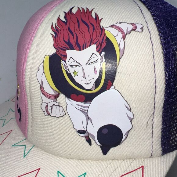 Hunter X Hunter Anime HISOKA Game Ball Cap Adjustable Snapback Hat Adult/Teens - Picture 3 of 8